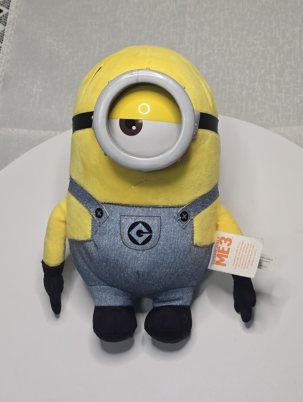 Despicable Me 3 Minion STUART the One Eyed Minion Plush [ Read Details ]